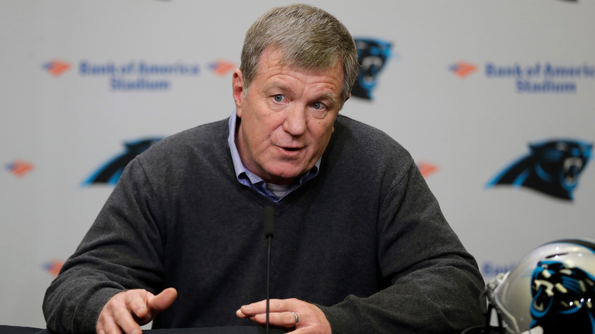 Hurney began his second stint as Panthers general manager in 2017. He helped build two teams that made Super Bowl berths in Carolina.