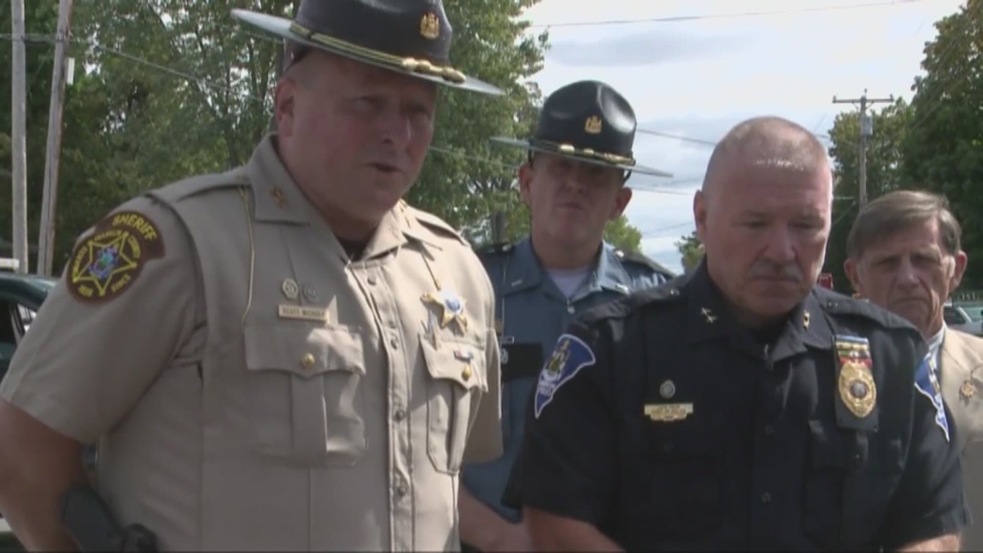 Farmington explosion news conference: Franklin County Sheriff Scott Nichols