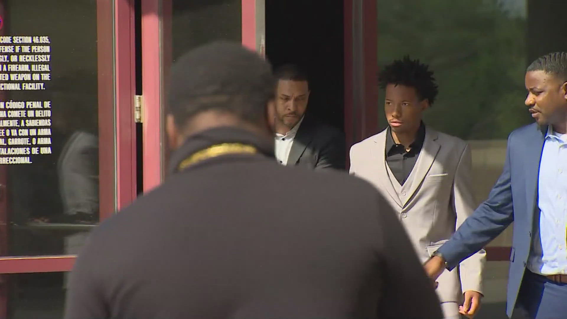 17-year-old Karmelo Anthony, who is the suspected killer in a fatal Frisco track meet stabbing, was released from jail Monday after a reduction in his bond.