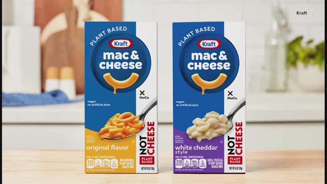 Kraft shows off the new dairy-free mac and cheese | ksdk.com