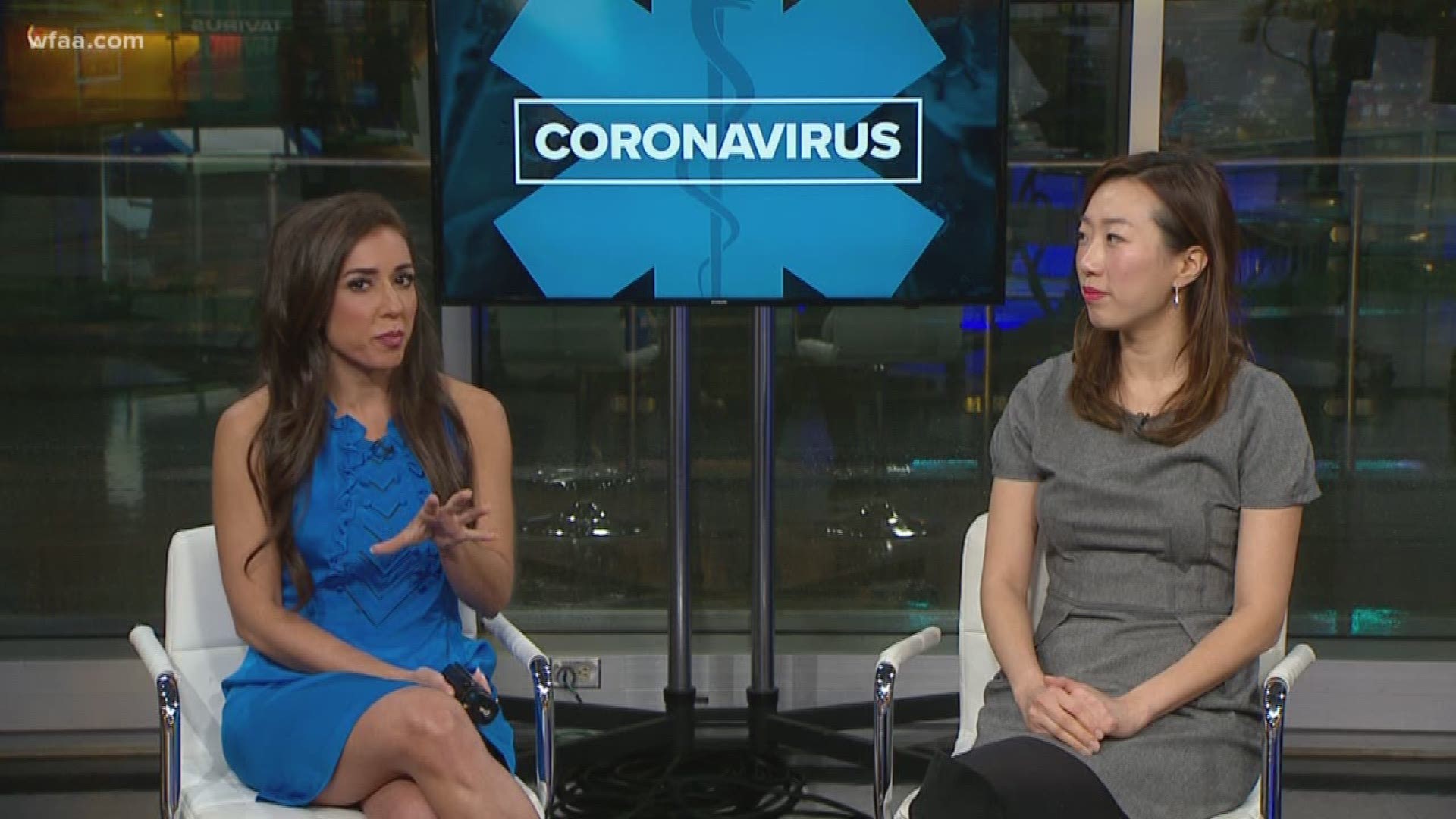 WFAA's Sonia Azad and Dr. Rachel Park answer your COVID-19 questions and explain the difference in novel coronavirus, flu and allergy symptoms.