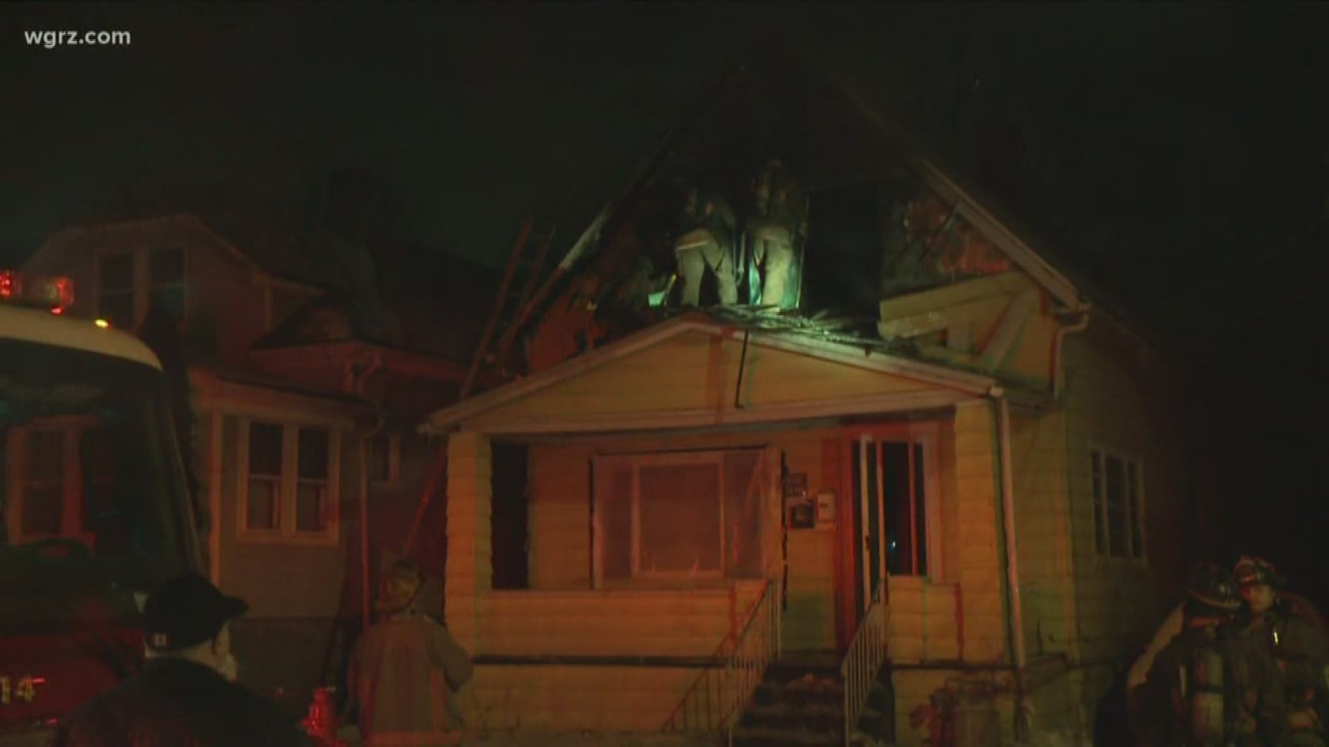 It's unknown if anybody was in the house when the fire started