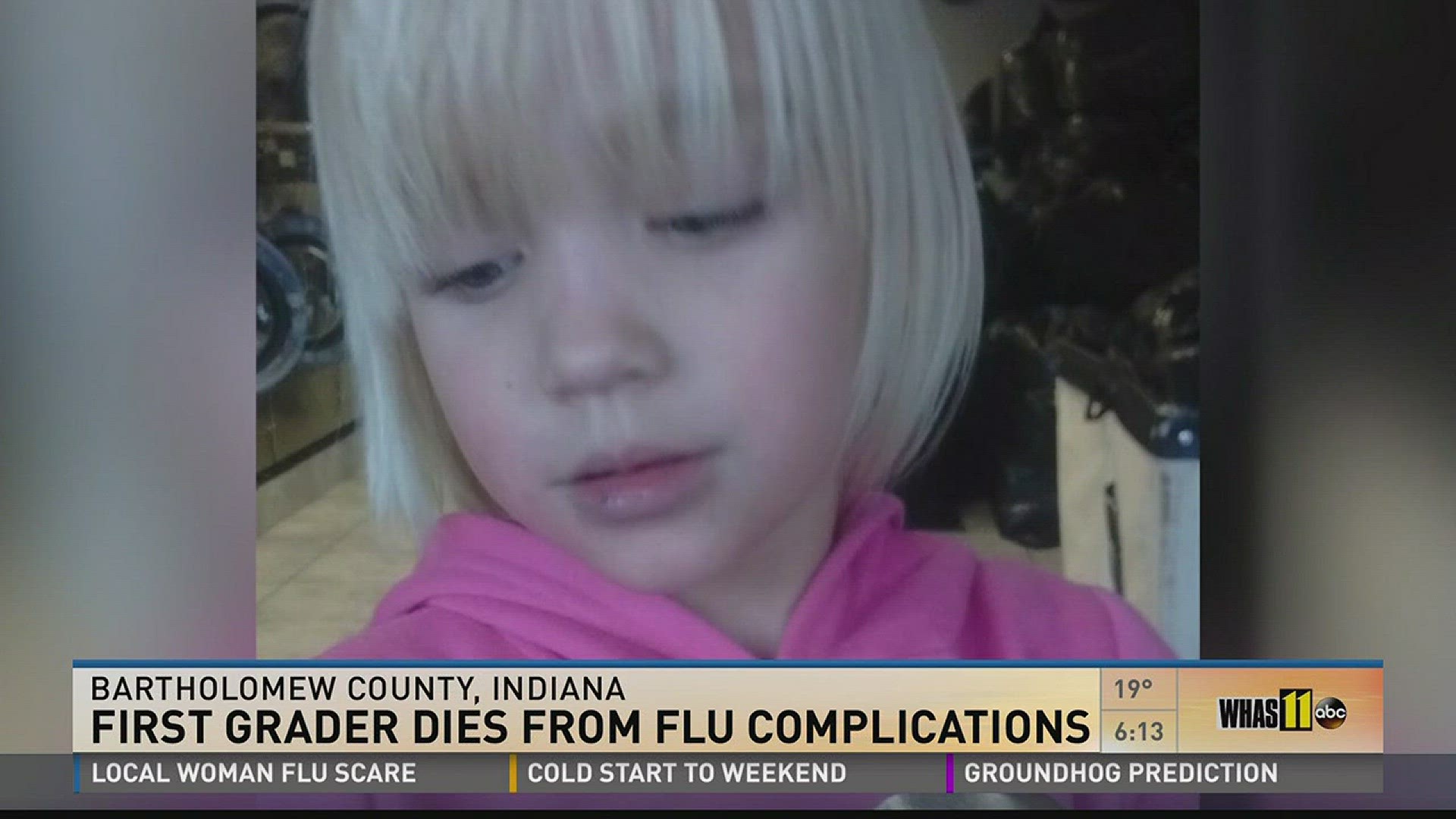 7-year-old Ind. girl dies after flu diagnosis