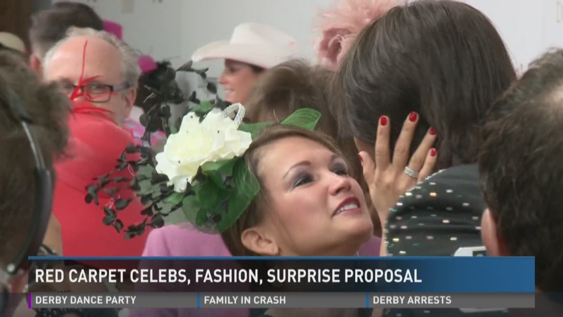 Red carpet celebs, fashion, surprise proposal