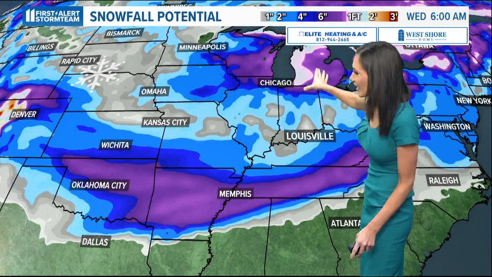 The WHAS11 First Alert StormTeam is tracking strong winter weather across the Midwest region. Here's what you need to know.