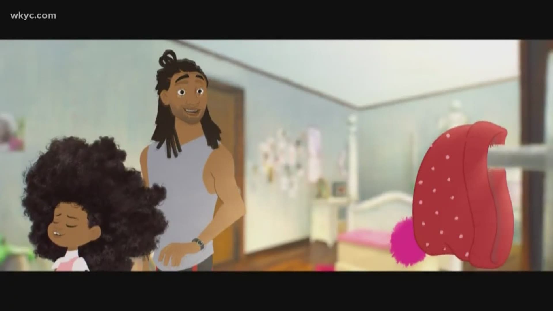 Matthew A. Cherry's Hair Love was nominated for an Oscar in the Best Animated Short Film category. The Oscars air Sunday night at 8 p.m.