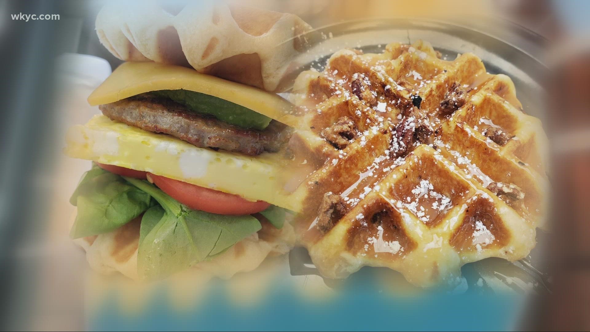 Wake up and Waffle is a place in Sandusky that takes waffles to the next level.