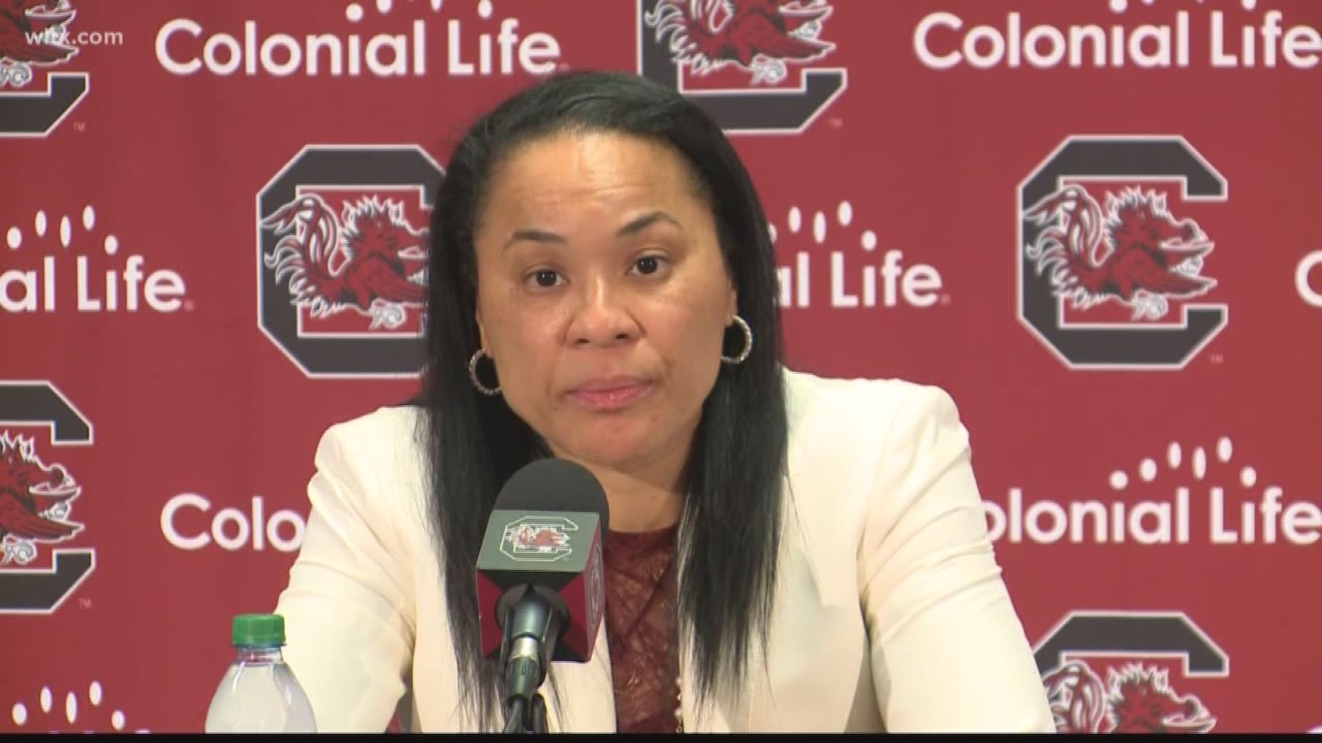 Dawn Staley has filed a defamation lawsuit against Missouri's athletic director, Jim Sterk	And it all centers around the comments he made about her last month.