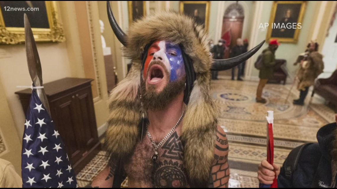 Jake Angeli arrested after US Capitol riot | ksdk.com