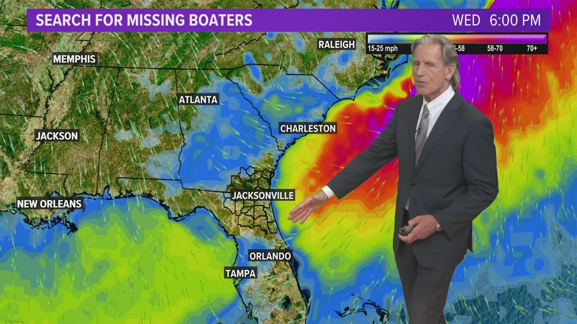 Where could the Brunswick boaters be? Where could we find evidence? Chief Meteorologist Tim Deegan is looking at weather patterns to answer those questions.