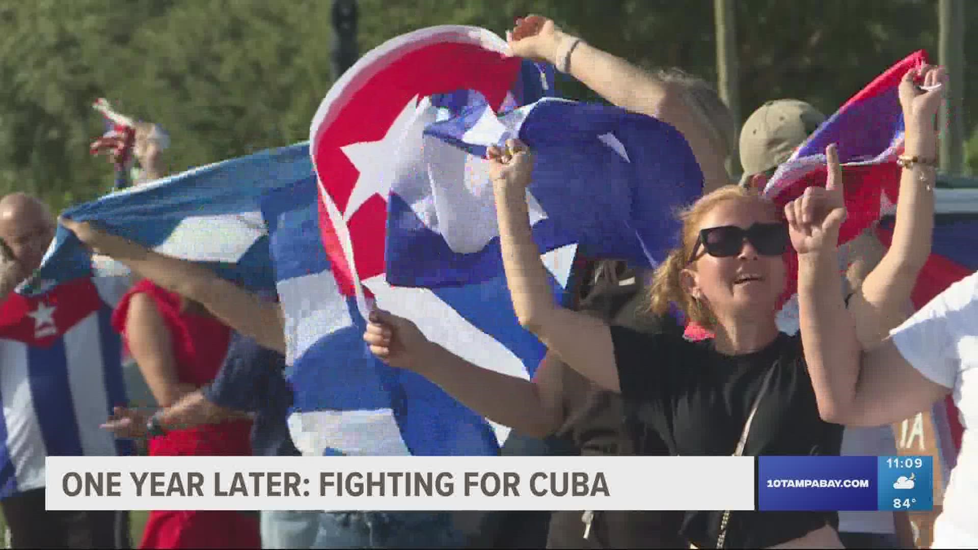 One year ago, the worldwide protests broke out in an attempt to fight against the Cuban regime run by President Miguel Diaz Canel.