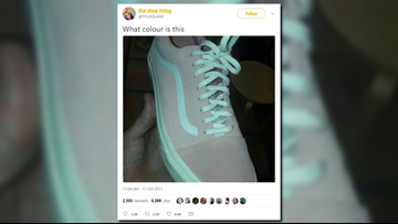 pink and white vans