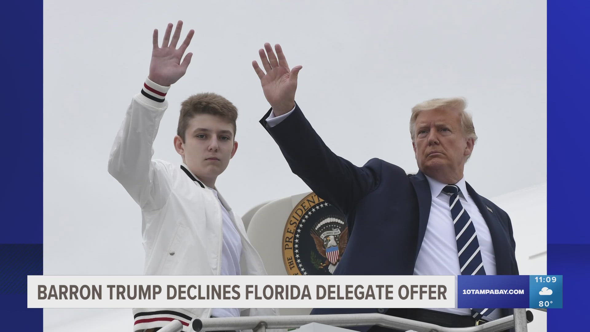 The 18-year-old high school senior was invited to serve as one of 41 at-large delegates from Florida to the national gathering.