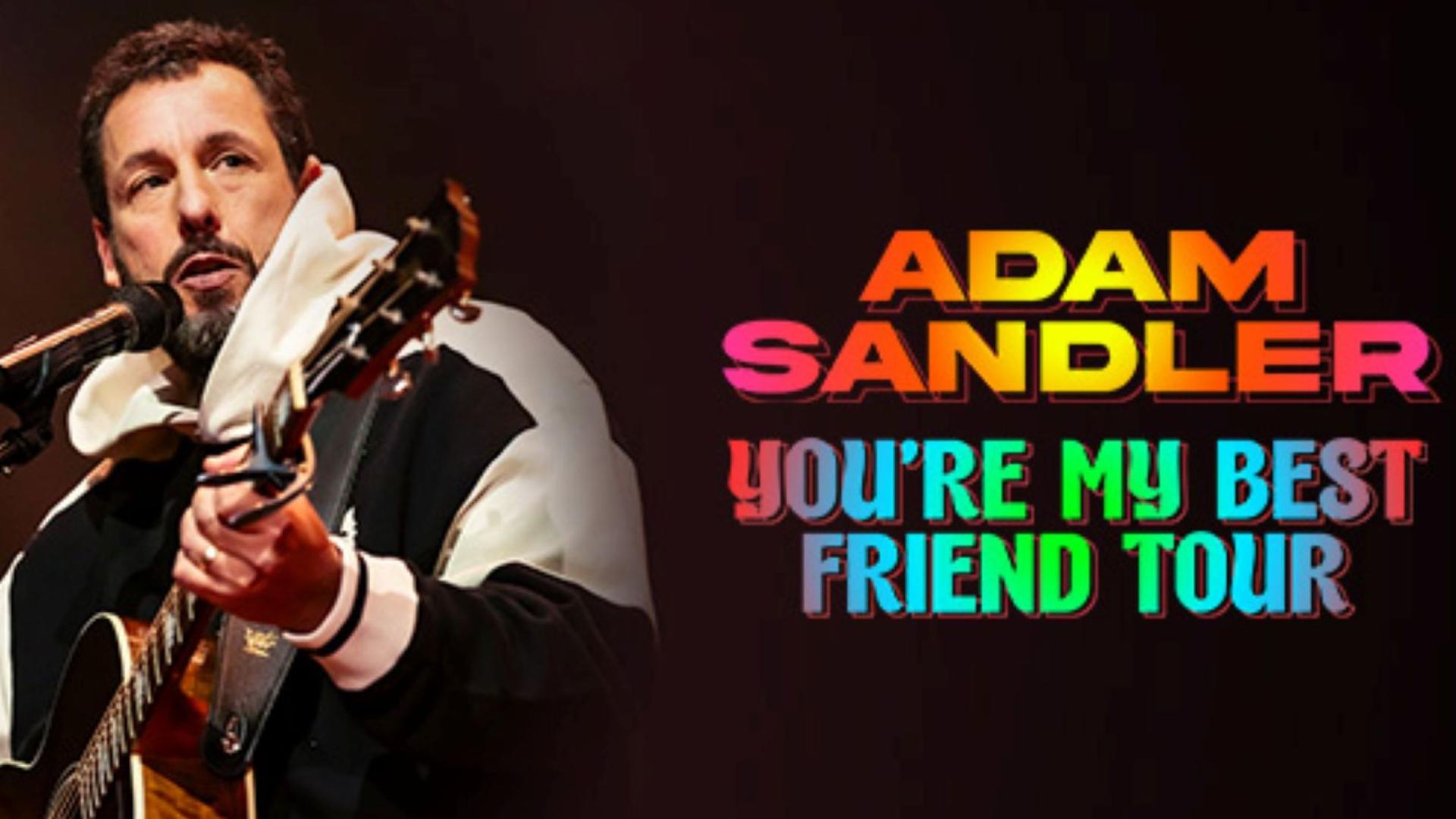 Adam Sandler's "You're My Best Friend Tour" is coming to St. Louis' Enterprise Center. Here's when tickets go on sale.