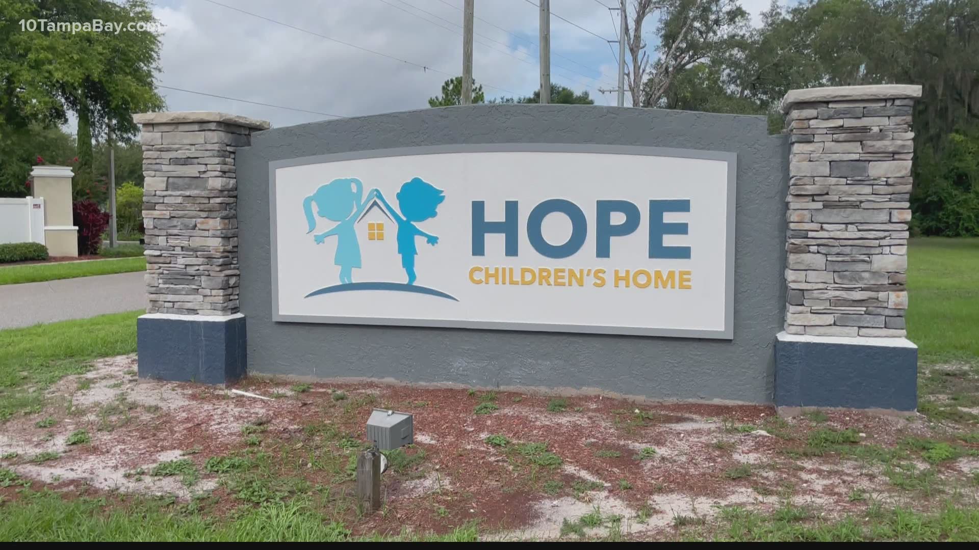 Several Tampa cleaning companies donated their time and services to clean a local children's home.