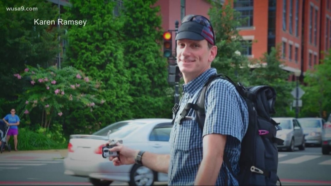 Painting a 'ghost bike' for DC cycling activist who was hit and killed ...