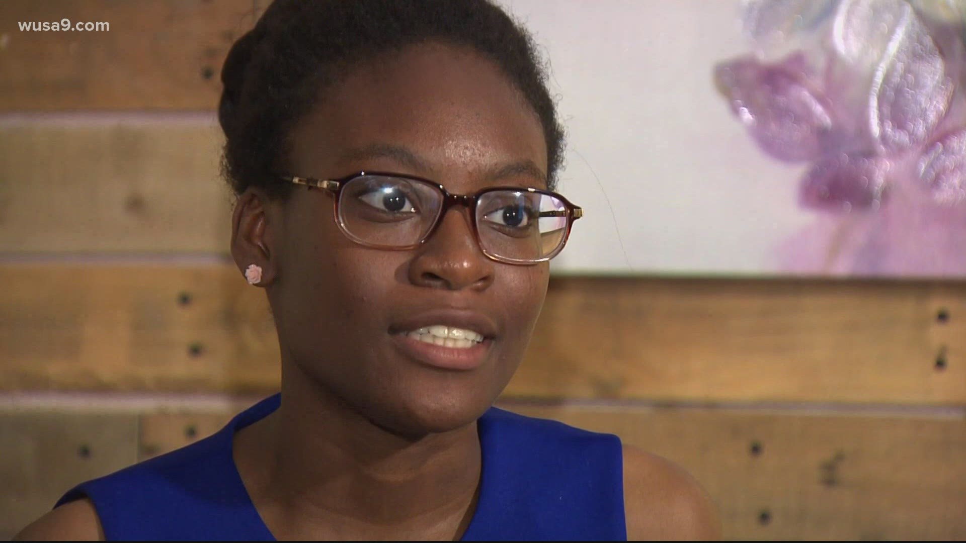 Verda Tetteh asked that the scholarship be used to help students more in need.