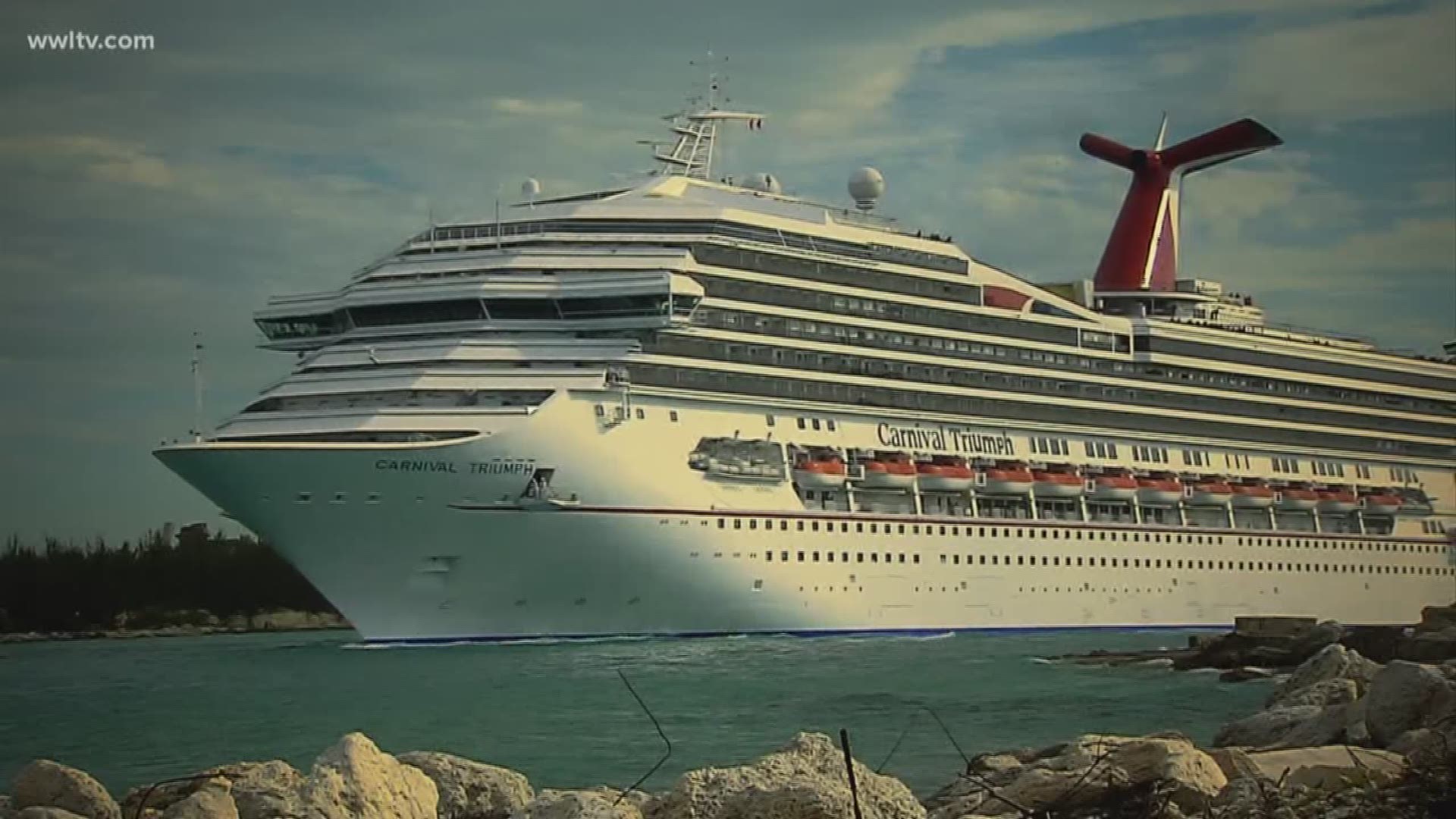 Woman missing after falling overboard of Carnival Triumph