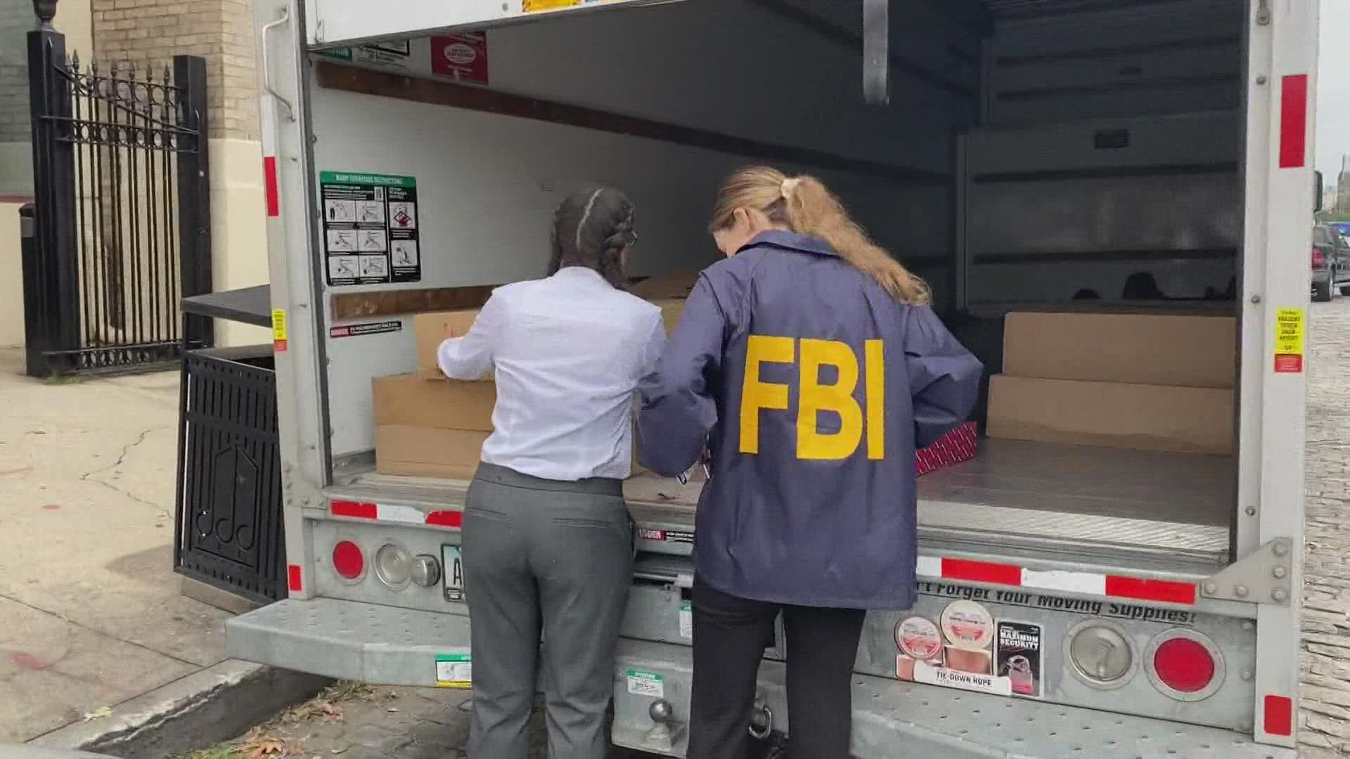 The FBI raided the Sewerage and Water Board headquarters Friday after a David Hammer investigation on the inspection of gas lines.