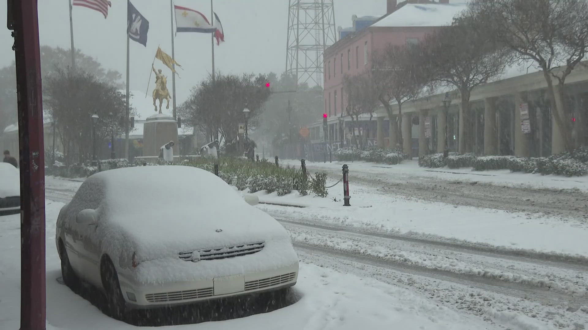 New Orleans historic snowfall City has fun in rare winter event