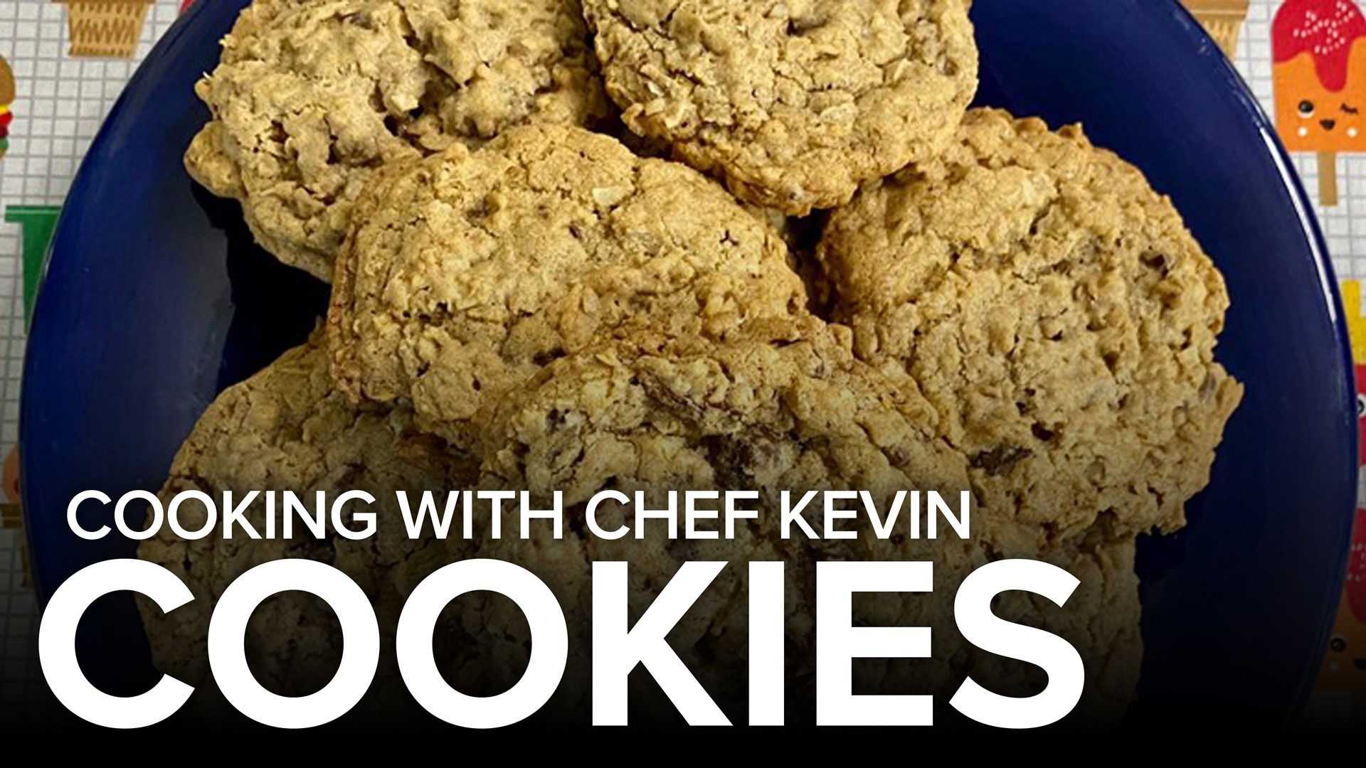 Chef Kevin Belton shares the recipes for some of his favorite cookies!