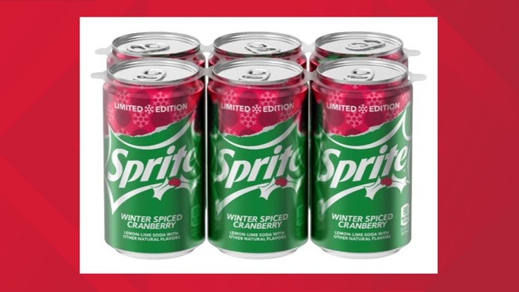 Sprite Winter Spiced Cranberry