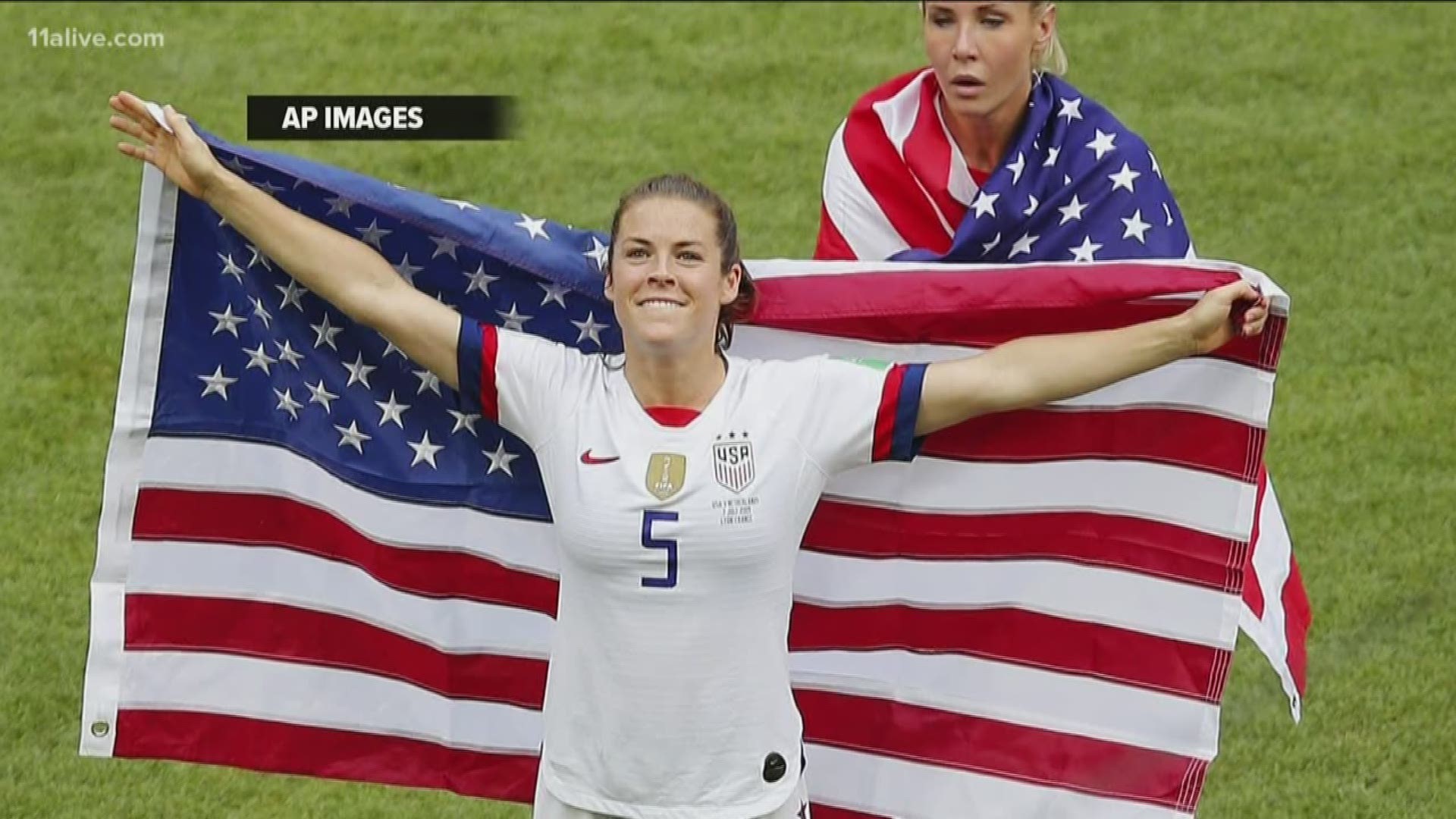 The U.S. won the Women's World Cup for the fourth time after beating the Netherlands 2-0 on Sunday night during the Dutch women's team's first appearance at a World Cup Final.