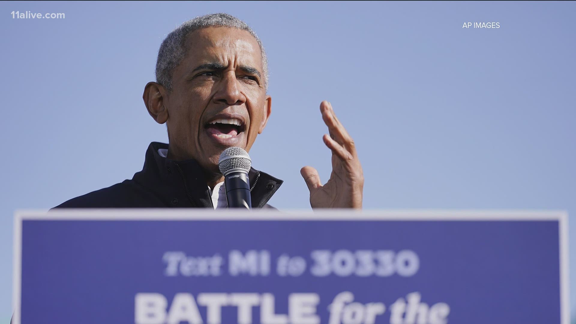 2020 Elections | Obama campaigns for Biden in Atlanta on ...