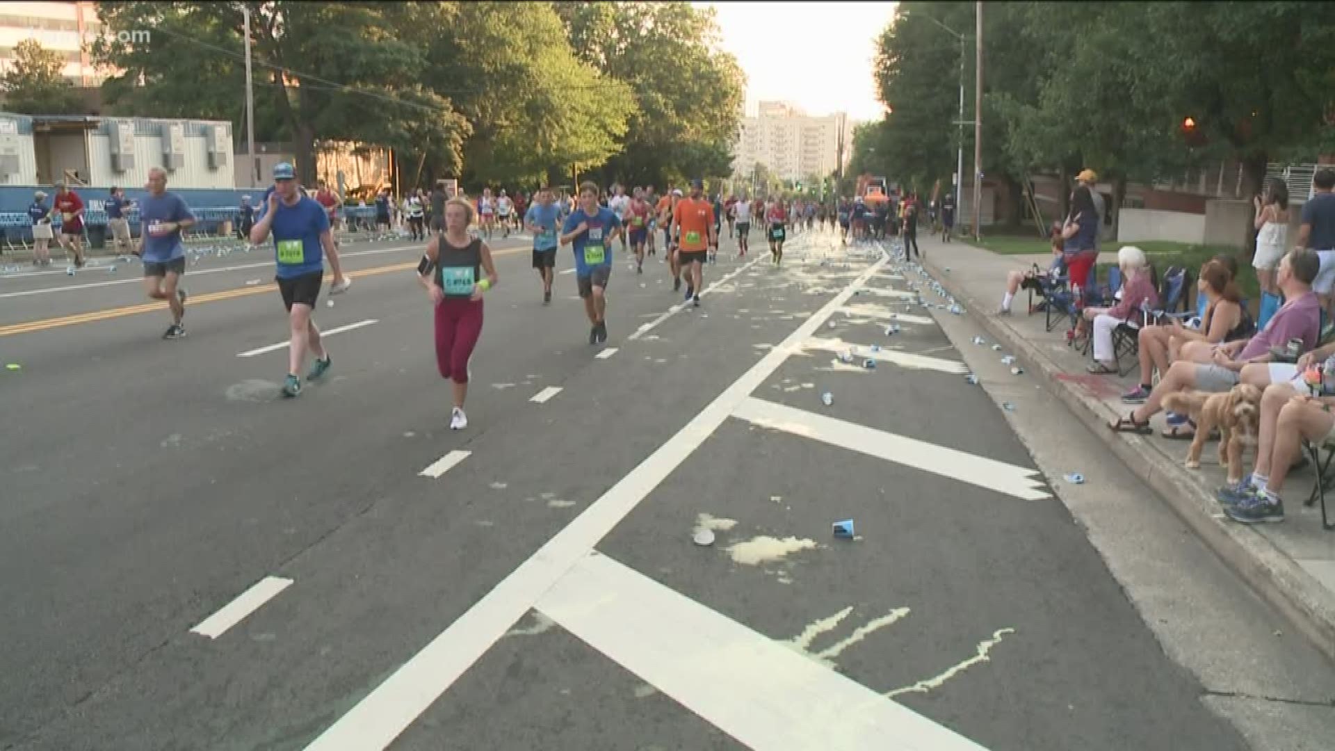 Why is the AJC Peachtree Road Race a 10,000meter event