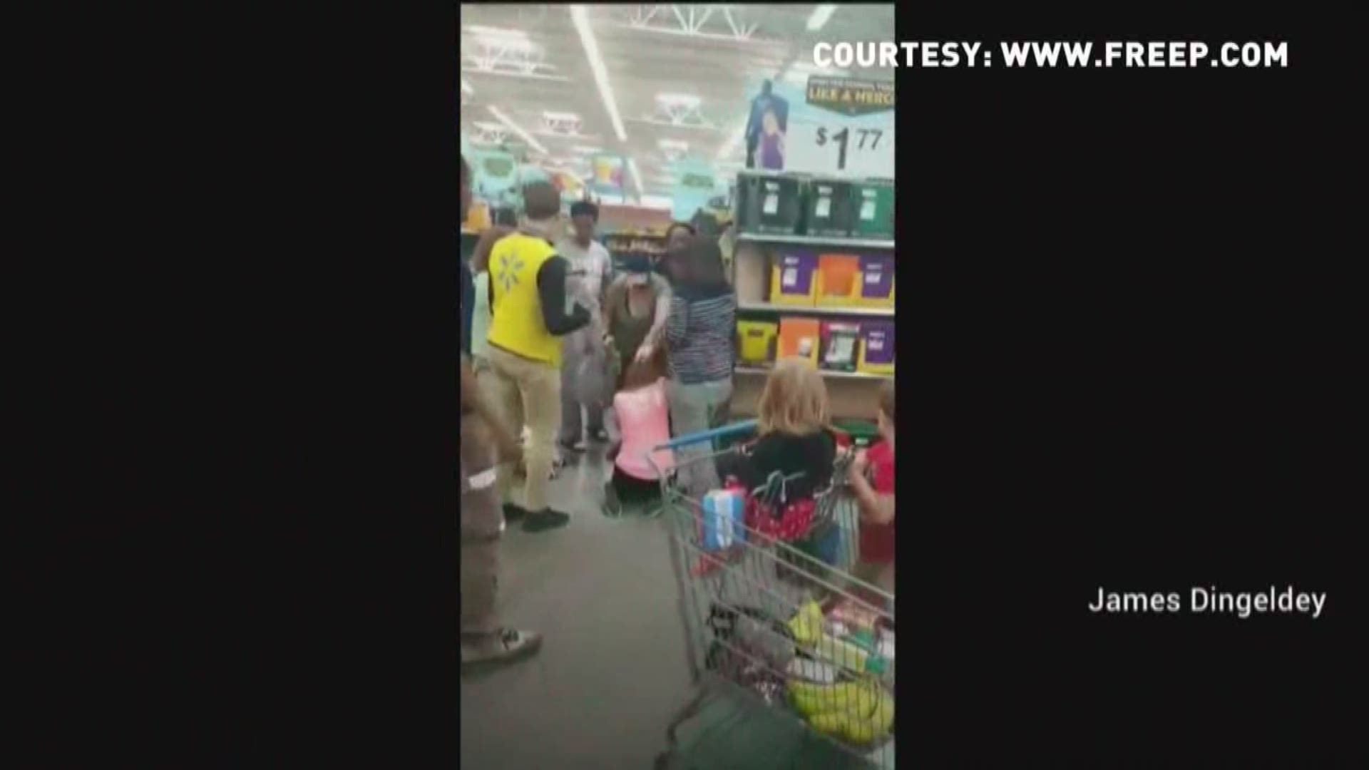 Woman pulls gun at Walmart