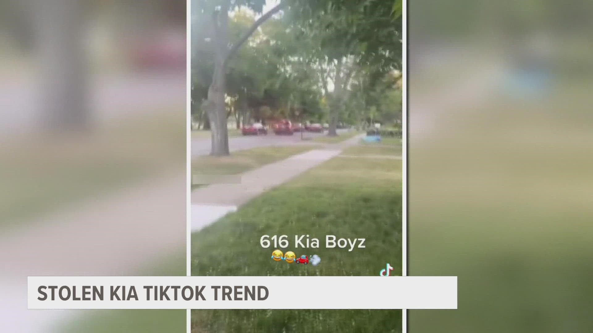 The Kia Boys have stolen up to four cars a day as they target West Michigan communities as part of a national trend.