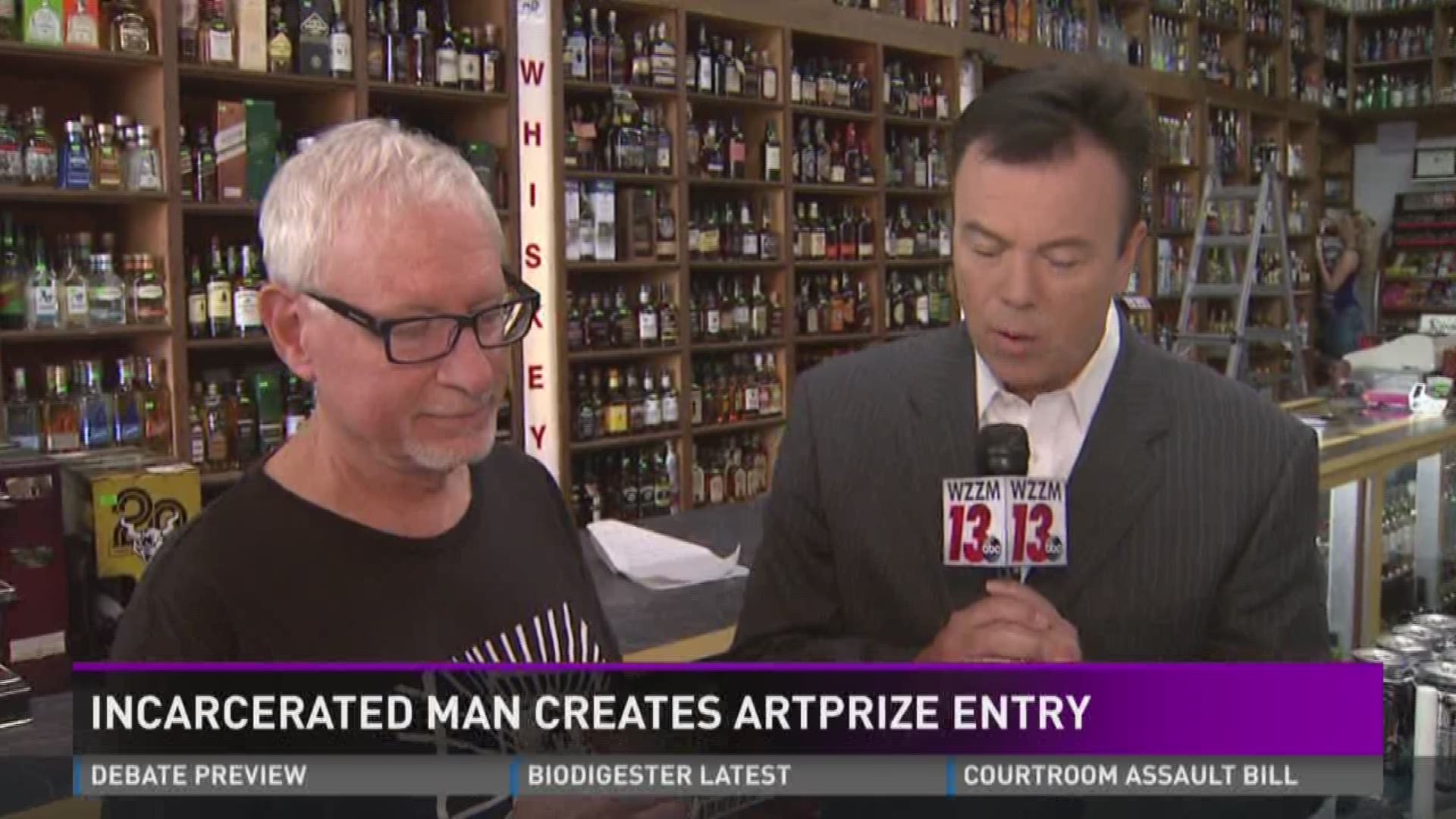 Incarcerated man creates ArtPrize entry